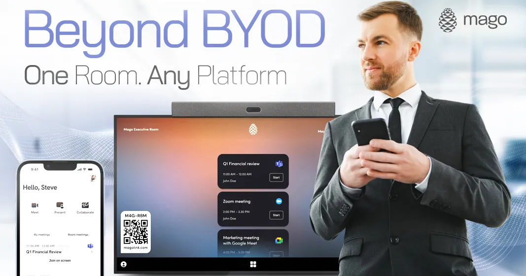 Why Mago is a Better Alternative to BYOD Meeting Room Solutions